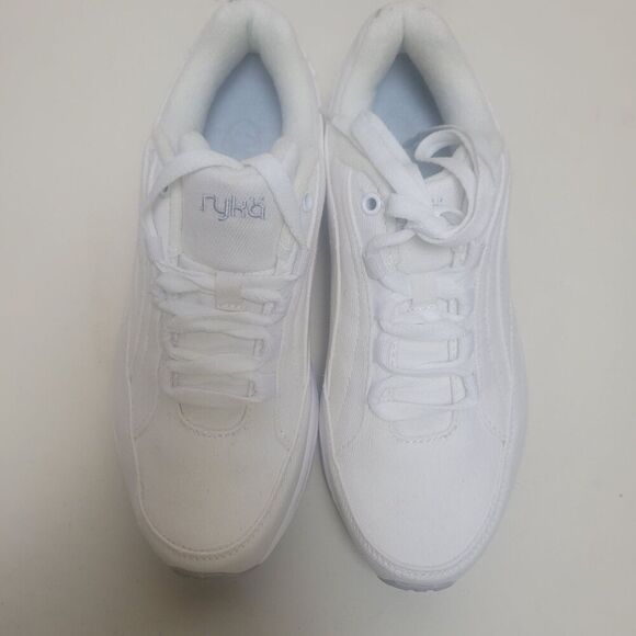 Ryka Nitracel Womens Size 7.5 White canvas upper Summer Sneakers, Volleyball - Picture 6 of 14